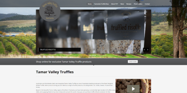 Tamar Valley Truffles Screenshot