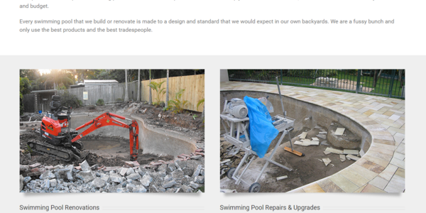 Melbourne Pool Renovations Screenshot